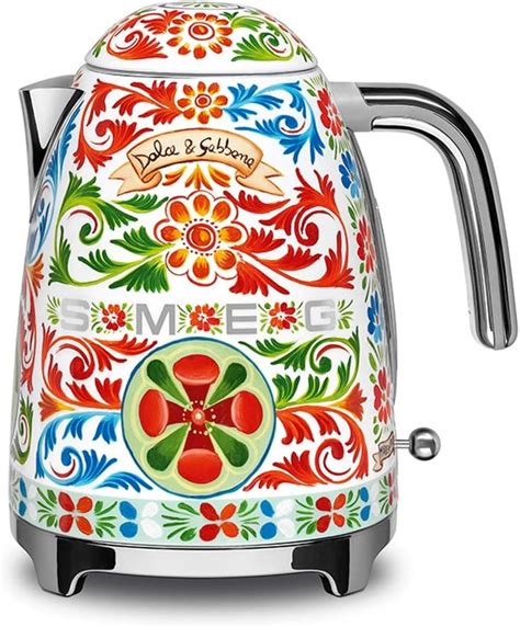 SMEG Dolce & Gabbana Electric Kettle, Sicily is 